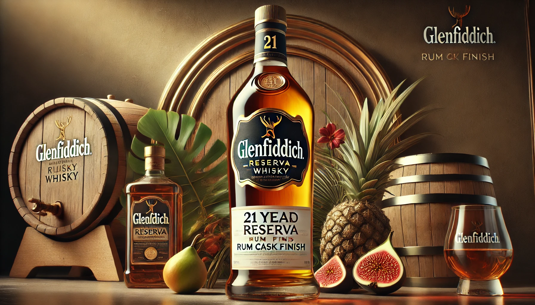 Glenfiddich 21 Year Old Reserva Rum Cask Finis