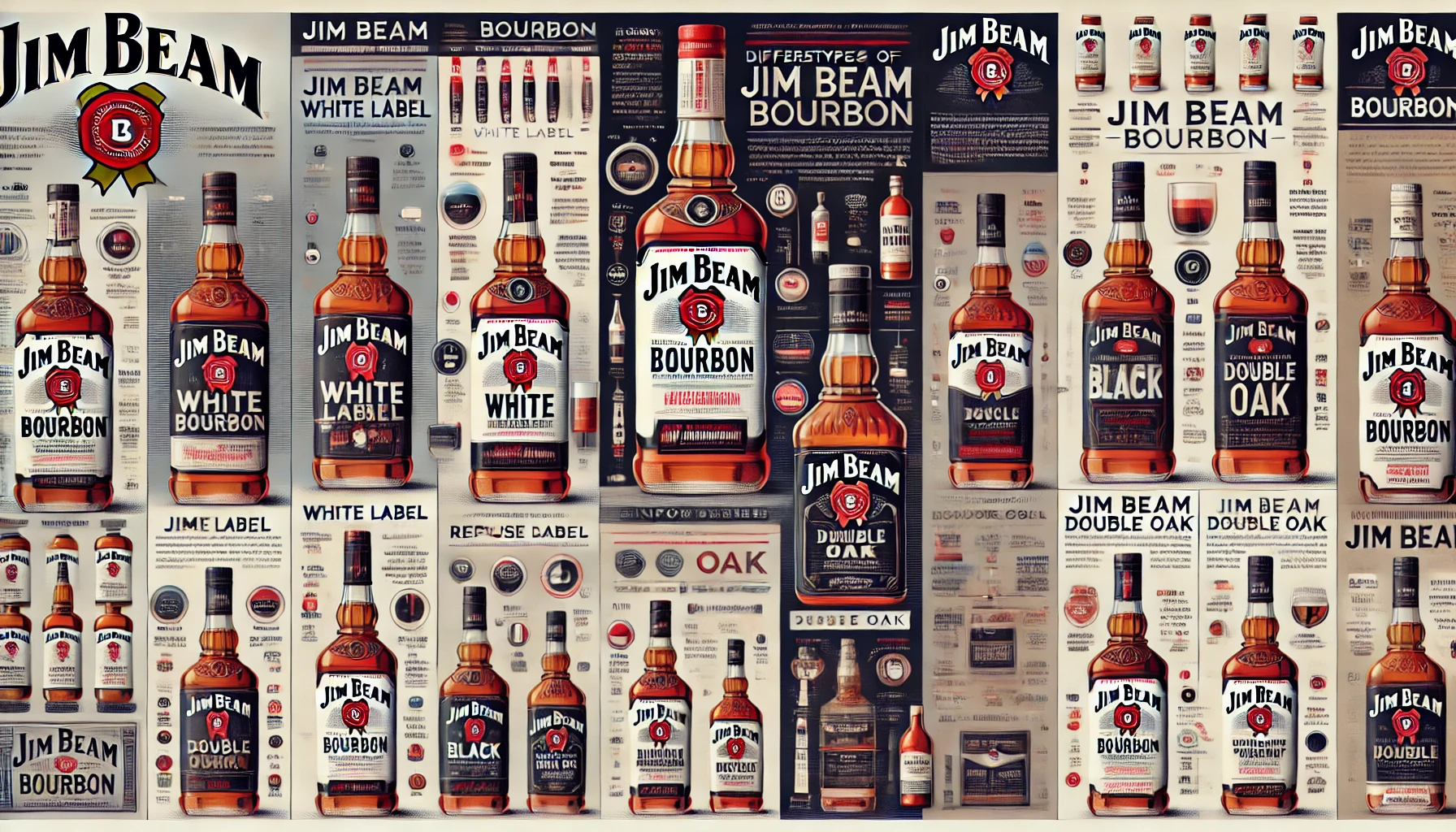 Jim Beam: Усі види легендарного бурбону