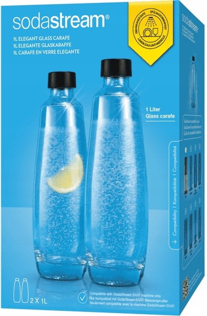 2 butelki do saturatora Sodastream Karafka