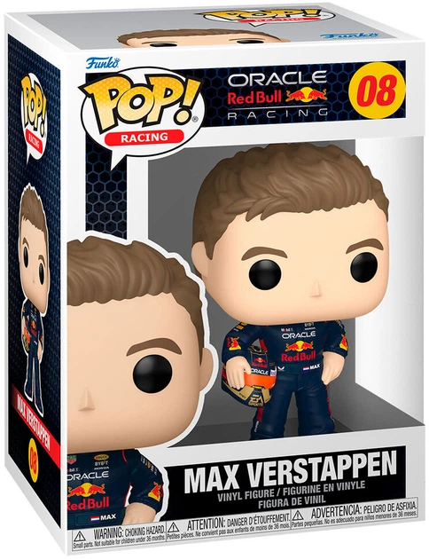 Figurka Funko Pop! Racing Oracle Red Bull Max Verstappen 9 cm