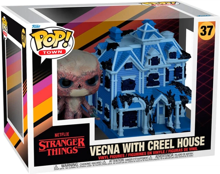 Figurka z akcesoriami Funko Pop! Town Stranger Things Vecna z Creel House