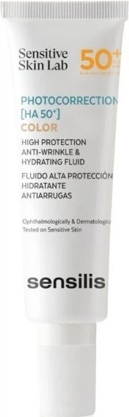 Fluid przeciwsłoneczny Sensilis Photocorrection HA 50+ Color Hidrating Fluid 50 ml