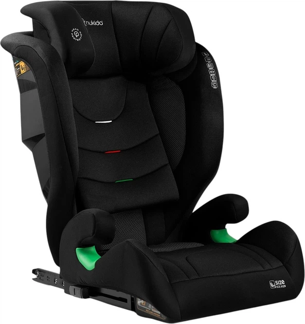 Fotelik samochodowy Nukido Louis Soft 15-36 kg ISOFIX Czarny