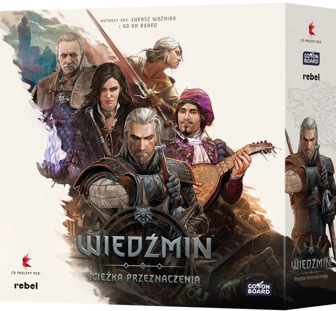 Gra planszowa Rebel Wiedźmin: Ścieżka Przeznaczenia (edycja polska)