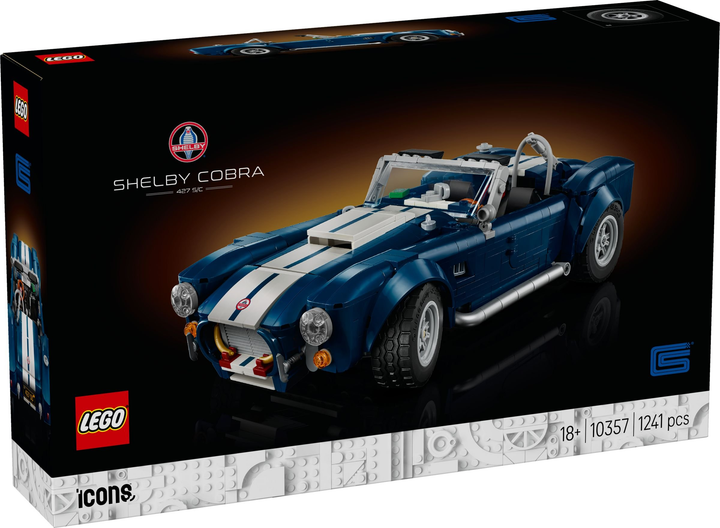 Klocki konstrukcyjne LEGO Icons Shelby Cobra 427