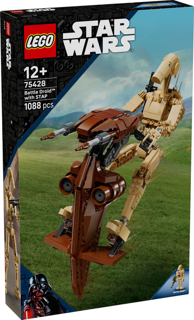 Klocki konstrukcyjne LEGO Star Wars Droid bojowy z platformą STAP 1088