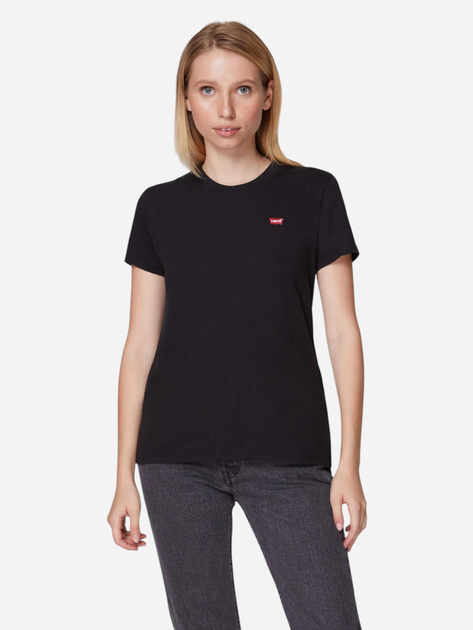 Koszulka damska bawełniana Levi's 39185-0008 L Czarna