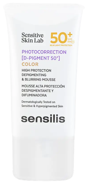 Krem przeciwsłoneczny do twarzy Sensilis Photocorrection D-Pigment SPF50+ Color 40 ml