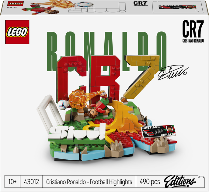 LEGO Editions Football Cristiano Ronaldo — piłkarskie momenty