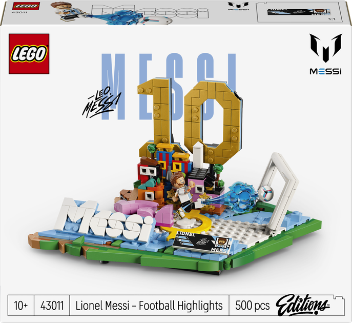 LEGO Editions Football Lionel Messi — piłkarskie momenty