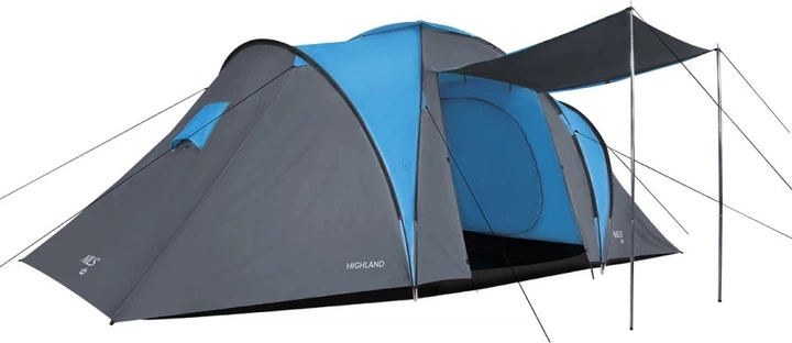 Namiot Nils Camp Highland kempingowy NC6031 Blue-Grey
