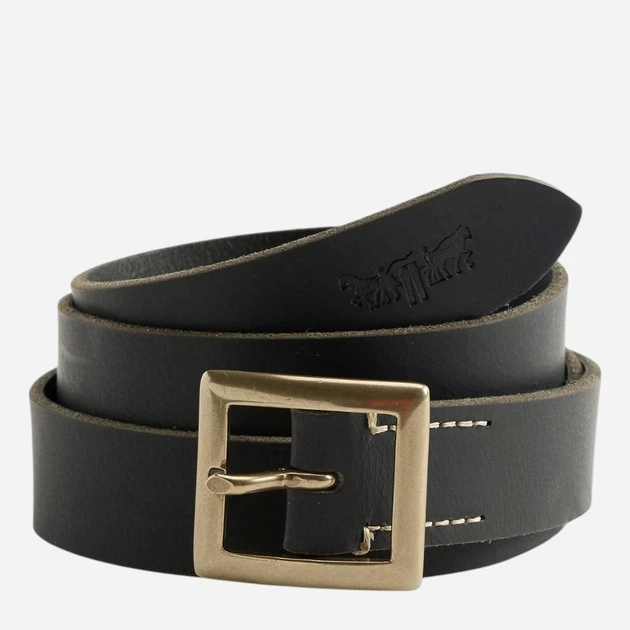 Pasek skórzany Levi`s 004C0-0000 85 cm Czarny