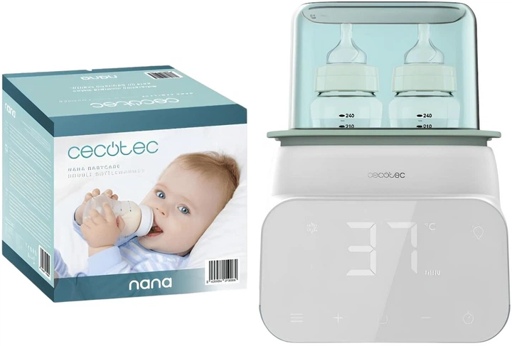 Podgrzewacz i sterylizator do butelek Cecotec Nana BabyCare Double Bottle Warmer