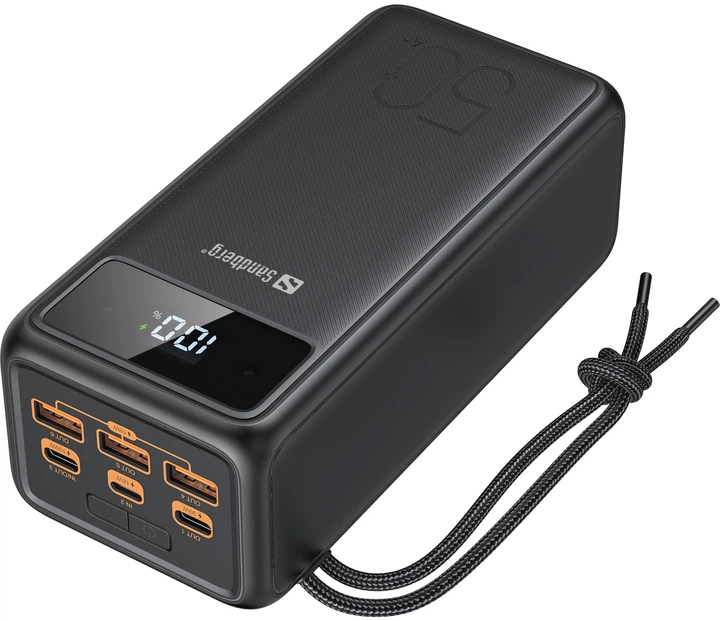 Powerbank Sandberg 420-75 50000 mAh 130W Black