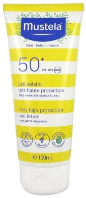 Przeciwsłoneczny balsam Mustela Baby sun milk IP50+ 100 ml