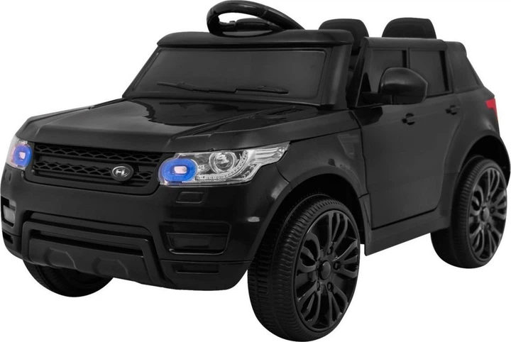 Samochód elektryczny dla dzieci Start Run + Pilot + Bezpieczny SUV Czarny