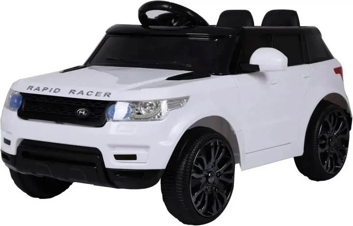 Samochód terenowy elektryczny dla dzieci Start Run SUV + Pilot Biały