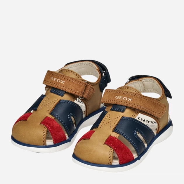 Sandały chłopięce skórzane Geox B Sandal Delhi Boy B354LA0CL22-C6146