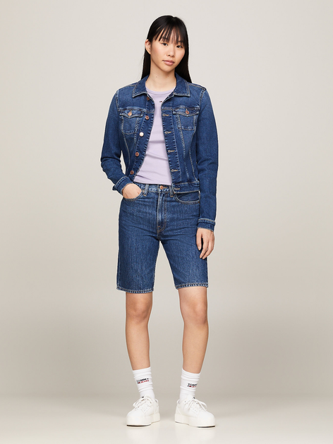 Spodenki damskie jeansowe Tommy Jeans DW0DW17634-1A5 25 Niebieskie (8720646683758)