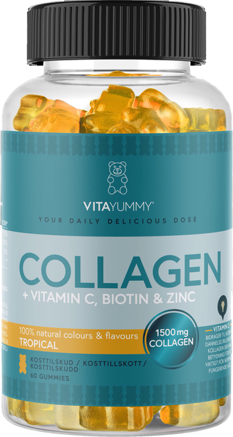 Suplement diety VitaYummy Collagen Tropical 60 szt 
