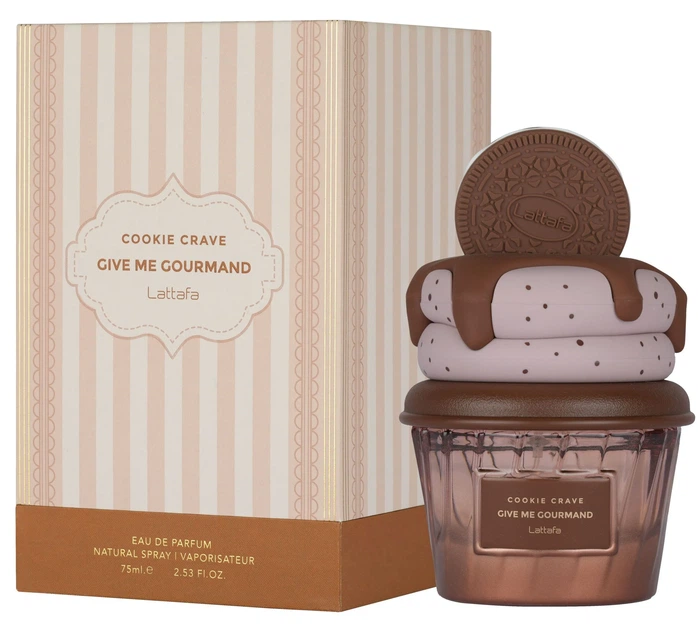 Woda perfumowana damska Lattafa Give Me Gourmand Cookie Crave 75 ml