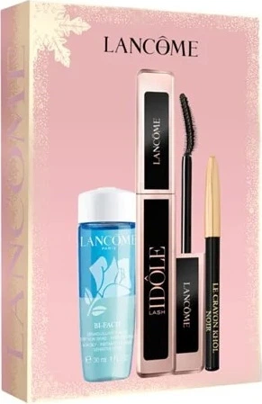 Zestaw Lancome Lash Idole Tusz do rzęs podkręcający 8 ml + Kredka do oczu 0.7 g + Płyn do demakijażu oczu 30 ml