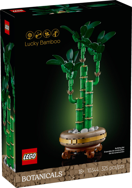 Zestaw klocków LEGO Botanicals Dracena sandera 325 elementów