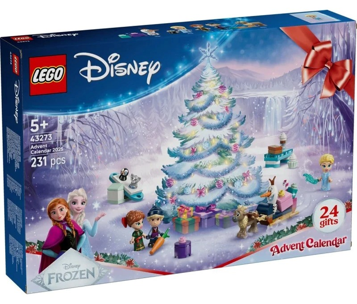 Zestaw klocków LEGO Disney Kalendarz adwentowy na 2025 rok
