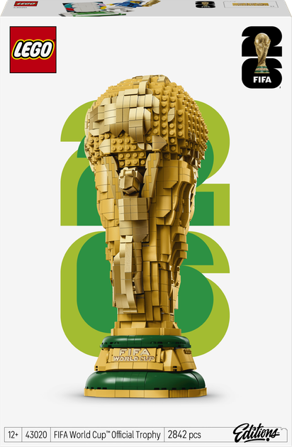 Zestaw klocków LEGO Editions Oficjalny Puchar Świata FIFA 2842 elementy