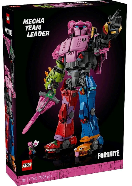 Zestaw klocków LEGO Fortnite Dowódca Drużyny Mechów 2503 elementy