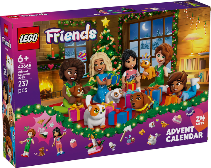 Zestaw klocków LEGO Friends Kalendarz adwentowy na 2025 rok