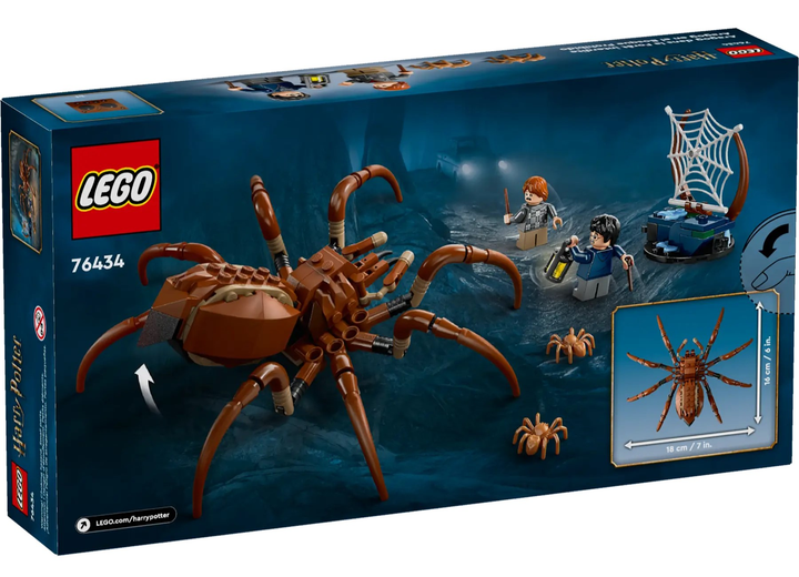 Zestaw klocków LEGO Harry Potter Aragog w Zakazanym Lesie 195 elementów