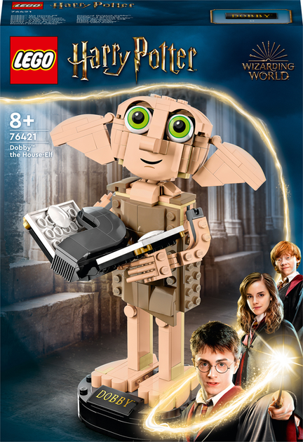 Zestaw klocków LEGO Harry Potter Skrzat domowy Zgredek 403 elementy