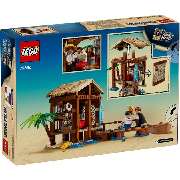 Zestaw klocków LEGO One Piece Chatka w wiosce Fuusha 299 elementów