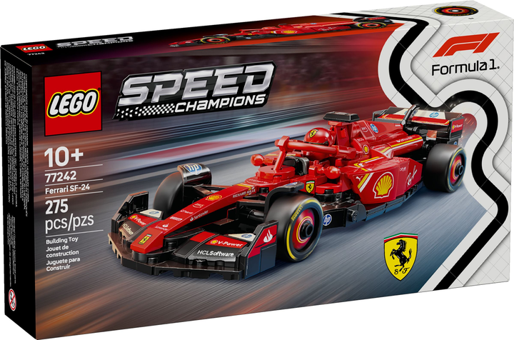 Zestaw klocków LEGO Speed Champions Bolid F1 Ferrari SF-24 275 elementów