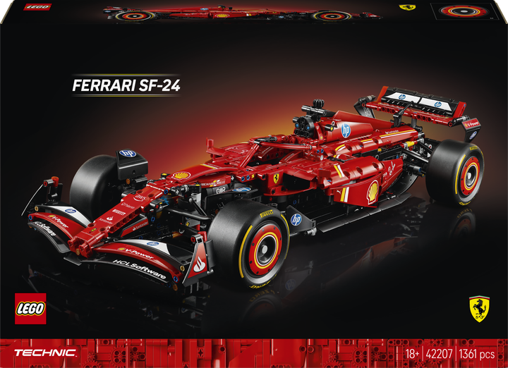 Zestaw klocków LEGO Technic Bolid F1 Ferrari SF-24 1361 element