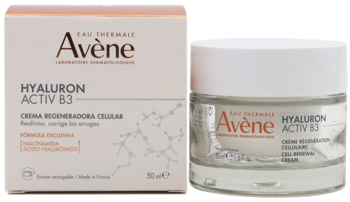 Krem przeciwzmarszczkowy Avene Hyaluron Activ B3 Cell Regenerating