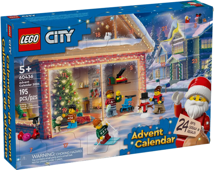 Lego City Kalendarz adwentowy na 2024 rok