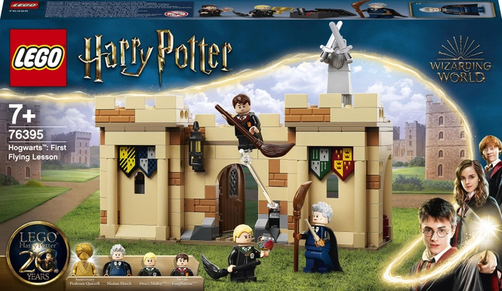 Zestaw klocków Lego Harry Potter Hogwart: Lekcja pierwszego lotu