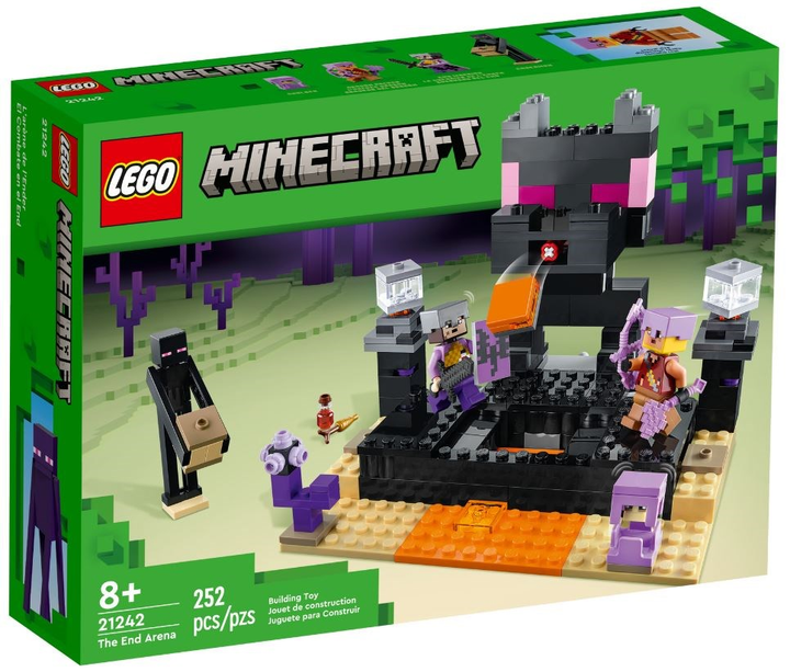 Zestaw klocków LEGO Minecraft Arena Endu