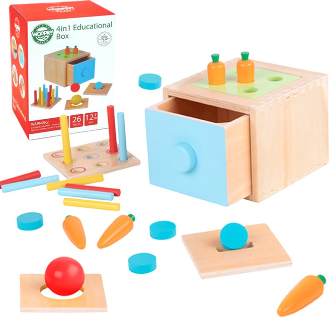 Sorter Woopie Green Montessori